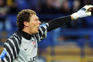 Пятов провел сотый сухой матч