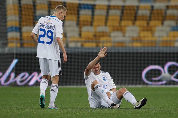 Драгович получил травму во время матча с Волынью