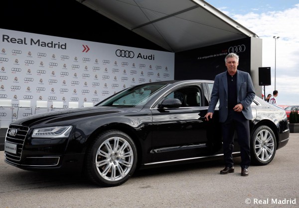 Карло Анчелотти получил Audi A8 3.0 TDI