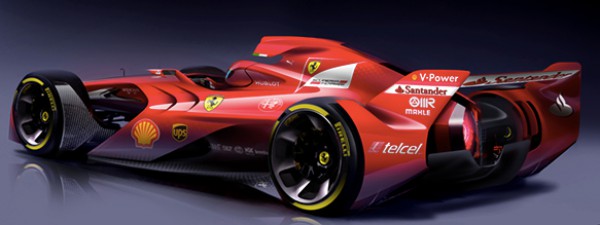 Концепт гоночного болида Формулы-1 от Ferrari