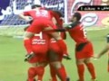 Иранских футболистов строго наказали за конфуз во время празднования гола