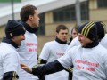 Сборная России провела акцию в поддержку избитого в Грозном футболиста