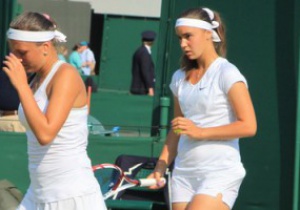 Новости спорта - Новости тенниса - Ирина Шиманович и Ангелина Калинина 