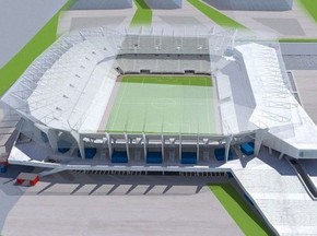 Евро-2012: На львовском стадионе начали строить зрительские трибуны