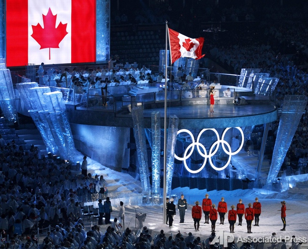 Церемония открытия зимних Олимпийских Игр - Ванкувер 2010