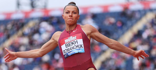 Бех-Романчук стала серебряной призеркой этапа Бриллиантовой лиги