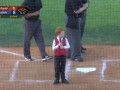 Мальчик с приступом икоты исполнил гимн Австралии перед бейсбольным матчем