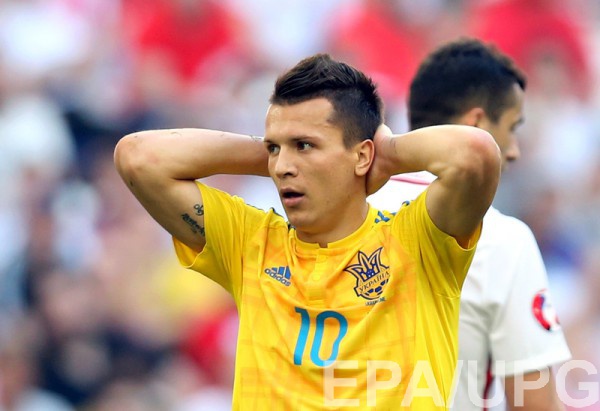 Украина проиграла и в третьем матче Евро-2016