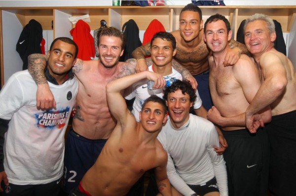 Футболисты ПСЖ стали чемпионами Франции