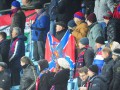 Российским фанатам запретили вывешивать флаг ДНР на матче с Черногорией