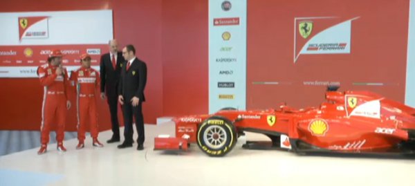 Презентация нового болида Ferrari