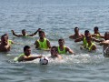 Мариуполь готовится к матчу Лиги Европы с Бордо на пляже Азовского моря