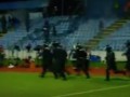 Матч Лиги Европы Слован - Спарта был прерван из-за беспорядков на трибунах