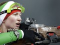 Биатлон: Домрачева приносит Беларуси первое золото, Валя Семеренко финиширует пятой