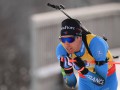  Фийон-Майе занял первое место в гонке преследования, украинцы провалили стрельбу