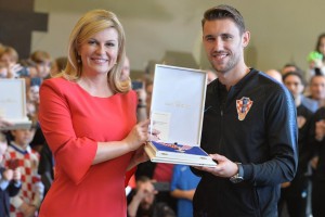 Защитник Динамо получил государственную награду Хорватии