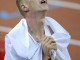 Польский легкоатлет Кристиан Залевский после завоевания бронзы на чемпионате Европы 