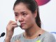 Китайская теннисистка Ли На расплакалась на пресс-конференции, на которой она объявила о своем завершении карьеры