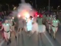 Житель Бразилии пытался потушить олимпийский огонь огнетушителем
