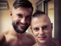 Украинский комментатор побрил голову в честь победы сборной Германии (фото)