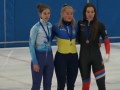 Украинка Репецкая выиграла золото турнира по шорт-треку в Венгрии