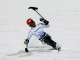 Японский спортсмен Такеши Сузуки в соревнованиях по горнолыжному спорту в слаломе в категории "сидя" 