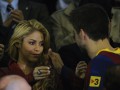 Шакира не сдерживала эмоций, болея за Барселону с трибун стадиона