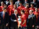 Капитан Фурии Рохи презентует Кубок Европы Королю Испании