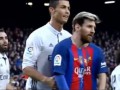 Роналду и Месси во время матча Барса - Реал вели себя как пара друзей