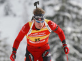 Биатлон: Норвежец выиграл гонку преследования в Хохфильцене