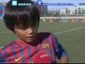 Японский Месси. 11-летний новичок Барсы чеканит мяч