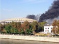 Горят Лужники: В Москве загорелся главный стадион ЧМ-2018
