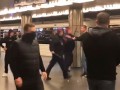 Венгерские фанаты с нацистской символикой напали на болельщиков ЦСКА