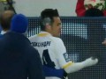 Игроку Металлурга попали снежкой в ухо в матче с Днепром