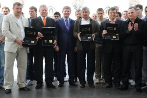 Первые четыре звезды уже установлены
