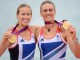В академической гребле среди женских двоек Великобритания завоевала первое золото домашних Игр