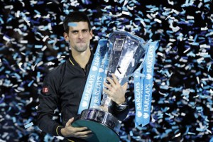 Триумфатор ATP Лондон-2012 серб Новак Джокович Триумфатор ATP Лондон-2012 серб Новак Джокович