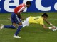 Нырки Неймара в матче с Парагваем