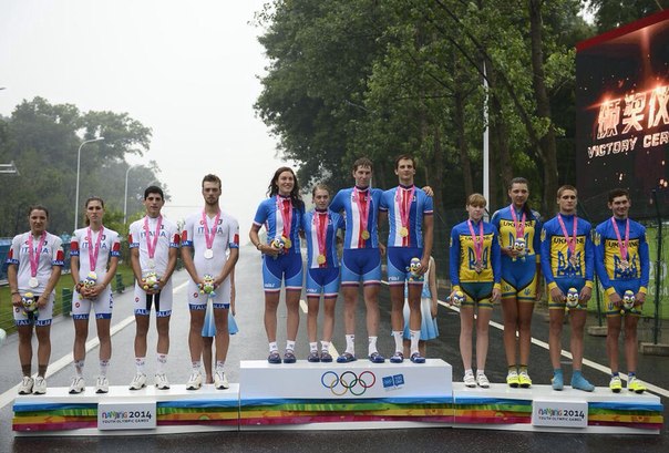 Наши велосипедисты заняли третье место на ЮОИ-2014