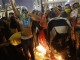 Демонстранты сожгли флаг штата Сан-Пауло