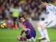 Герой матча Пуйоль в очередной раз спасает ворота Барселоны от верного гола