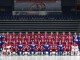 Групповое фото игроков и тренеров Локомотива перед стартом сезона, в котором им так и не суждено было сыграть