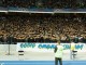 Начало массового протеста: Ультрас Динамо Киев на матче ЛЧ с Динамо Загреб