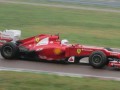 Себастьян Феттель впервые проехался за рулем болида Ferrari