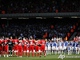 Матч Ливерпуля и Блекберна началмя с минуты молчания в память о 96 погибших в давке на стадионе Хиллсборо двадцать лет назад