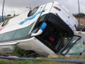 Автобус с болельщиками сборной Гибралтара попал в аварию