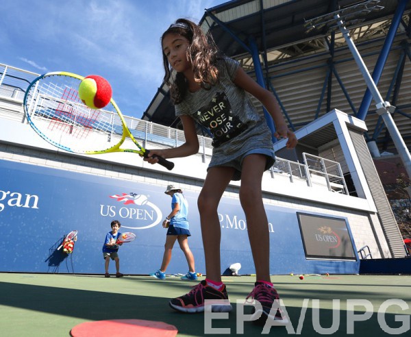 Детский праздник на US Open едва не закончился