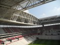 Перед матчем Турция - Азербайджан на стадионе в Стамбуле обвалилась часть крыши