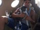 Хави Мартинез летает со своей собакой