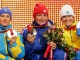 Украинка Лилия Ефремова (справа) выиграла на Олимпиаде-2006 бронзовую медаль